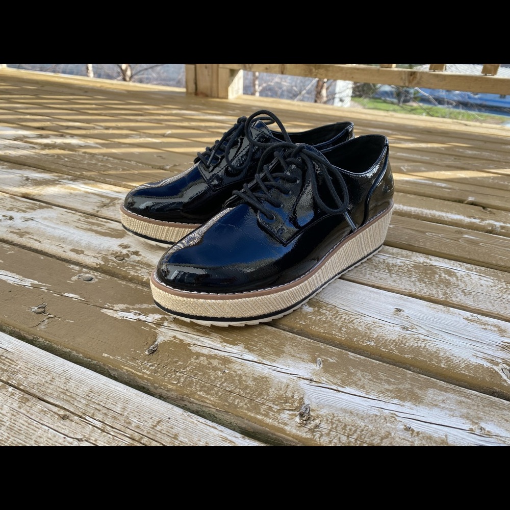 Patent Platform Oxfords by Spring